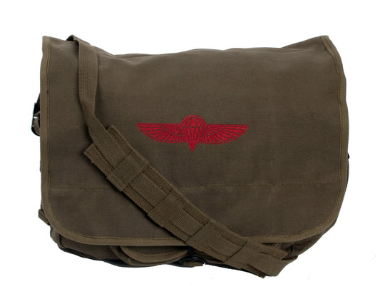 HB102 ISRAELI PARATROOPER BAG OLIVE