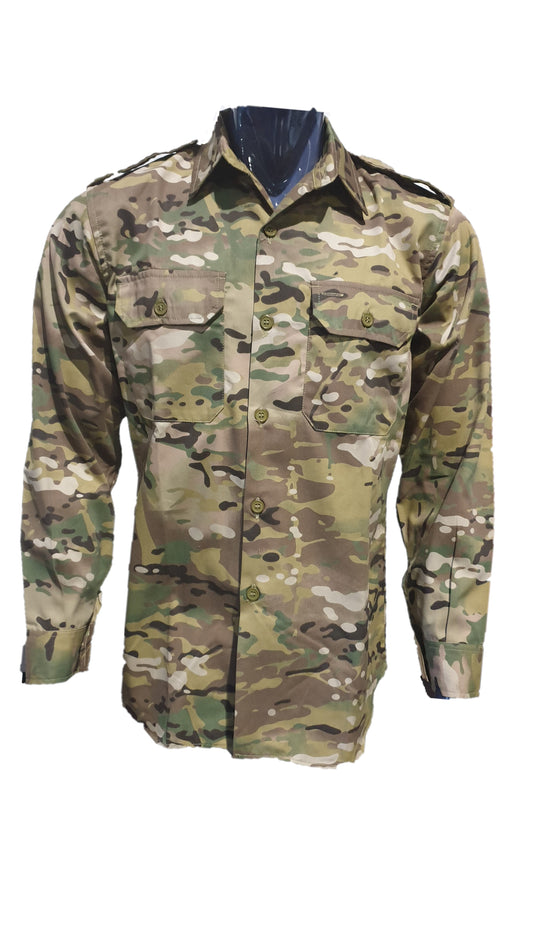 HMC051 ARMY SHIRT MULTICAM