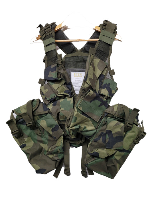 HTS003 M-83 ASSAULT VEST WOODLAND