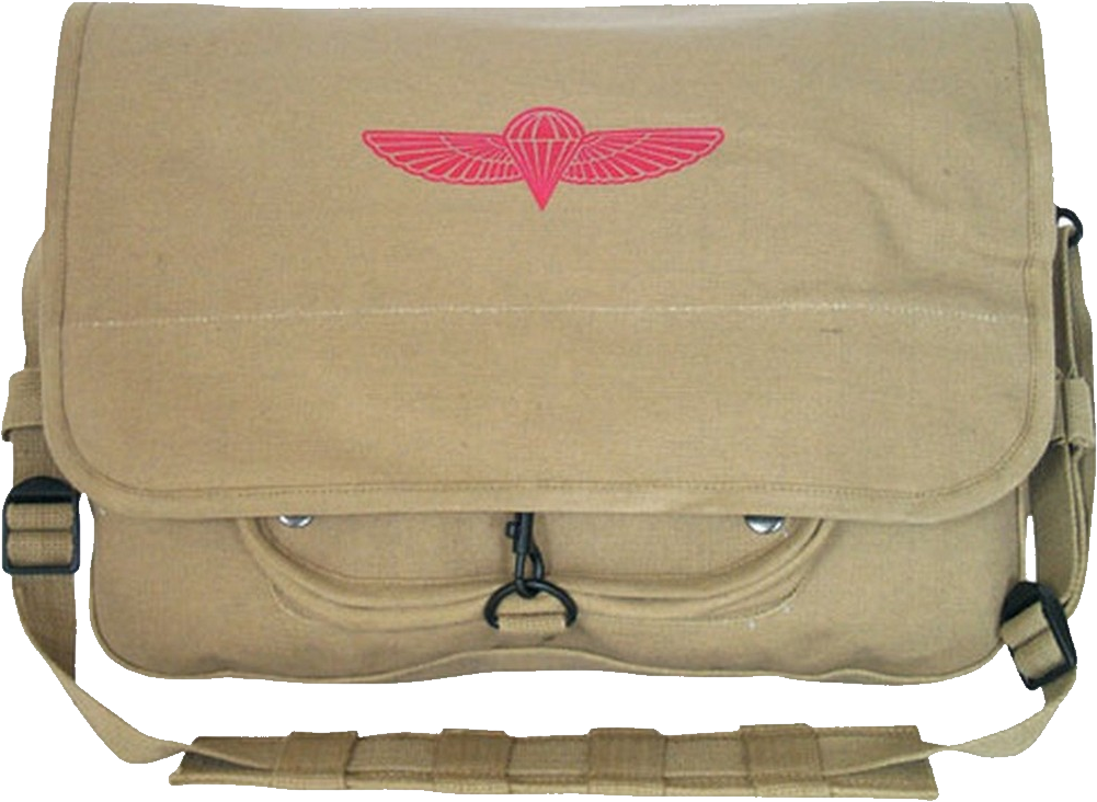 HB103 ISRAELI PARATROOPER BAG KHAKI